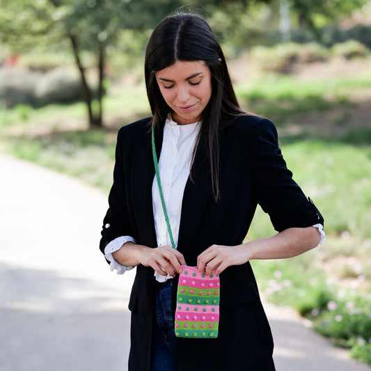Funda de Crochet para Móvil LUCÍA