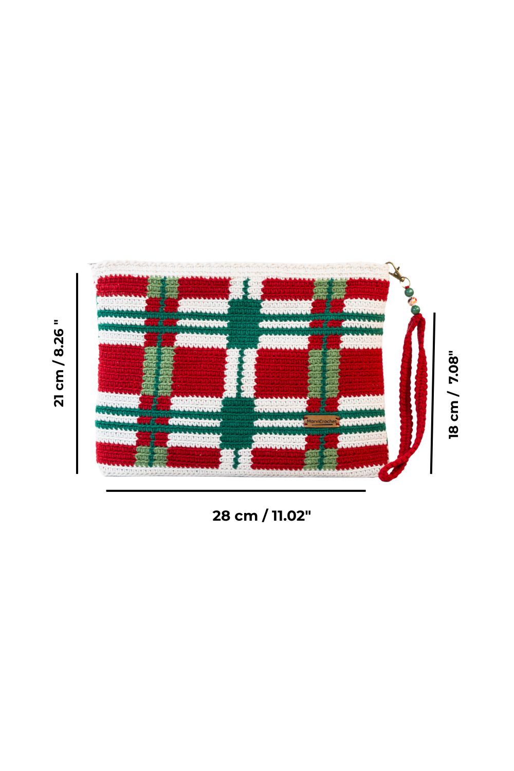 Bolso de mano de crochet KELEN