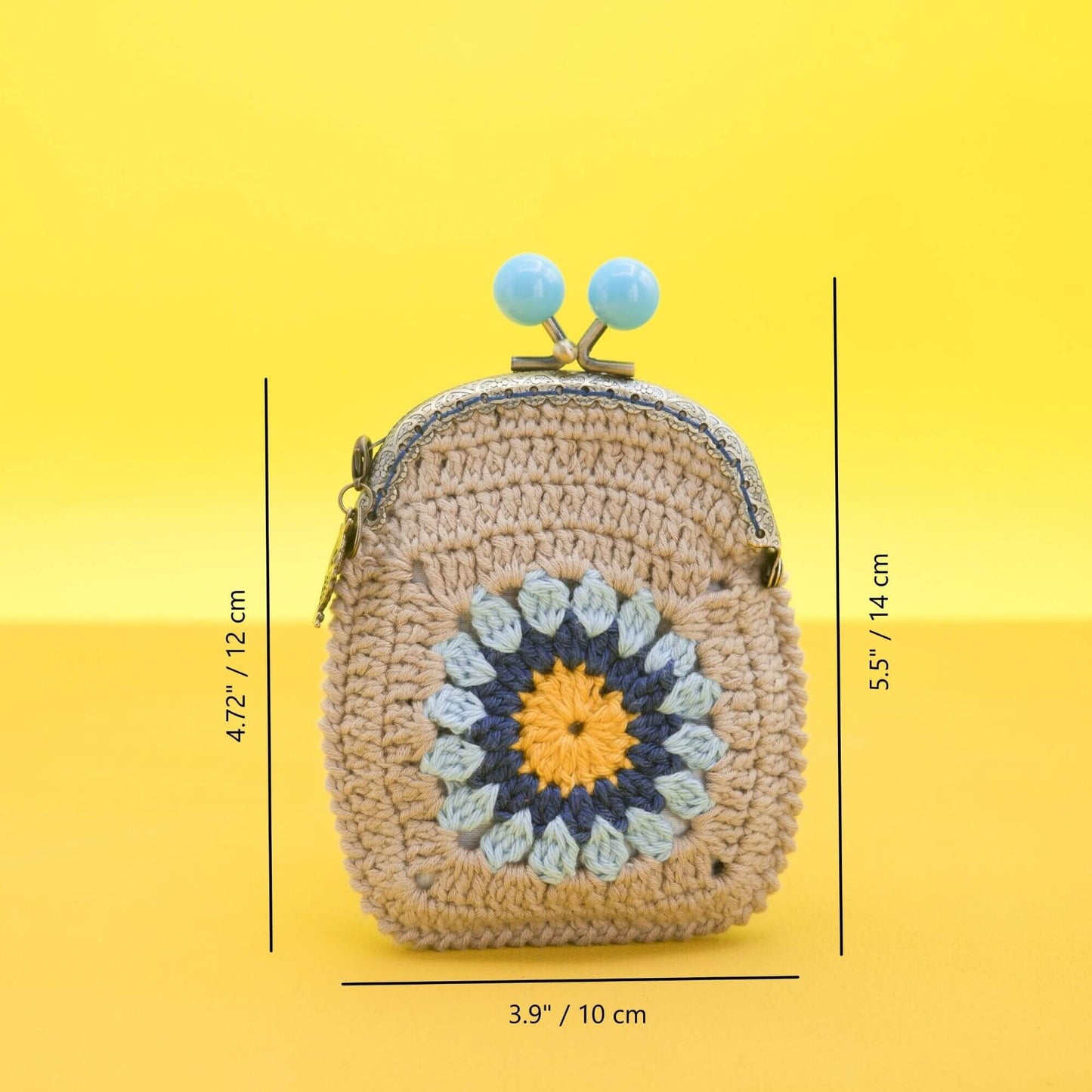 Monedero de crochet BURGOS