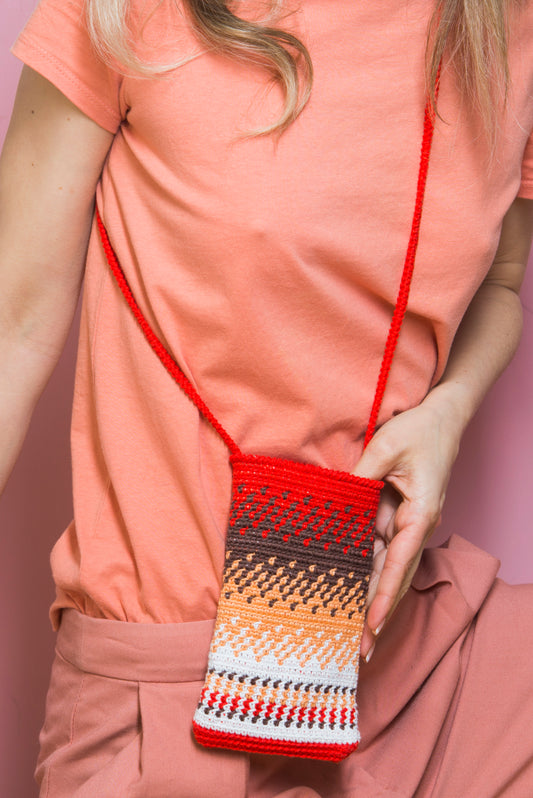 Funda de Crochet para móvil MÓDENA