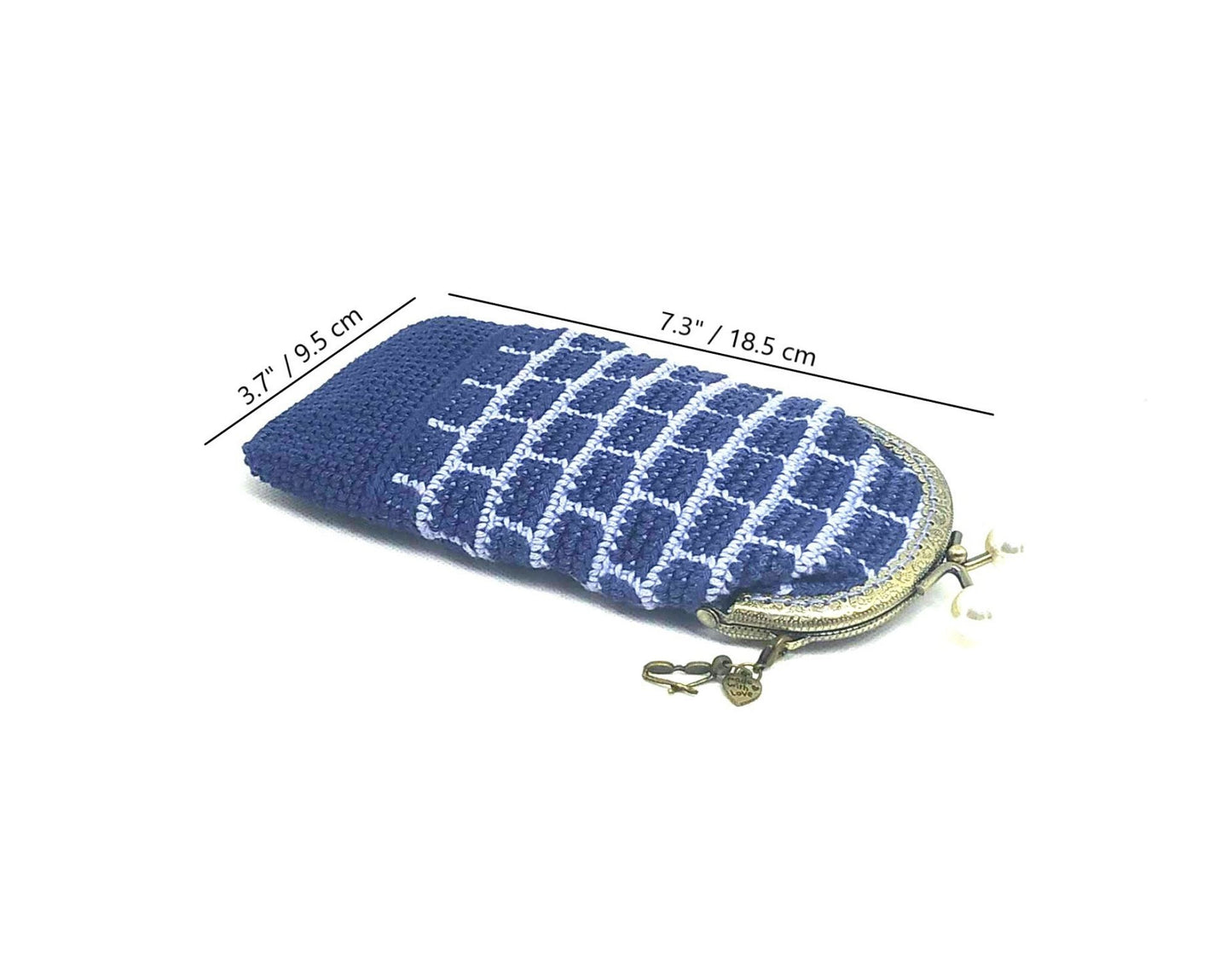 Funda de gafas de crochet MURUS
