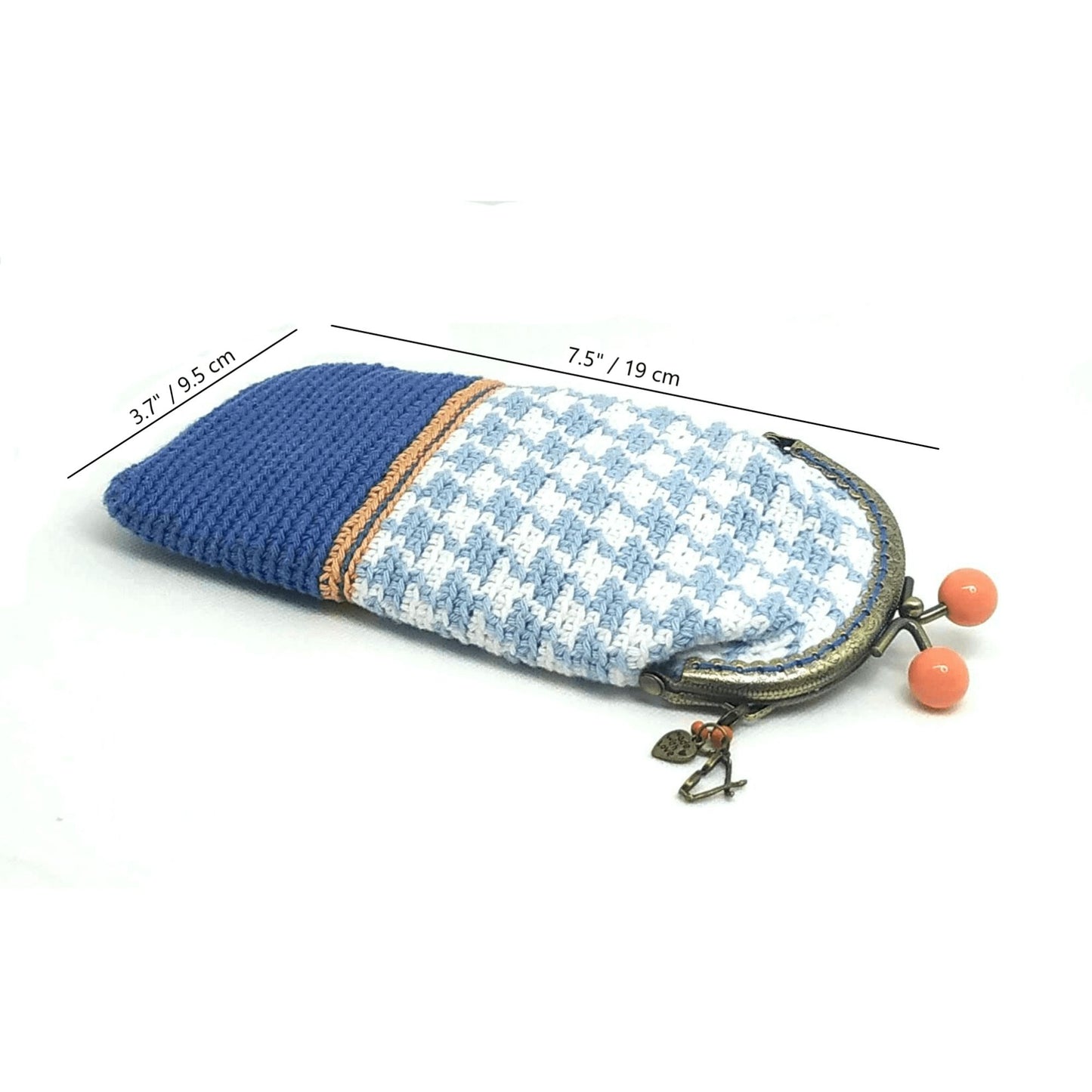 Funda de gafas de crochet NEWBORN.