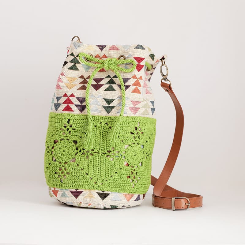 Bolsos crochet y jacquard