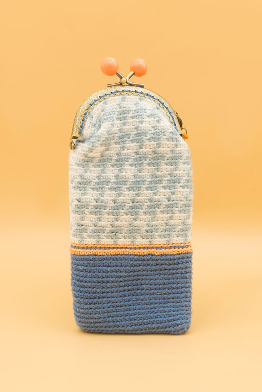 Funda de gafas de crochet NEWBORN.