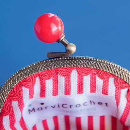 Monedero de crochet ARCOIRIS