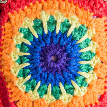 Monedero de crochet ARCOIRIS