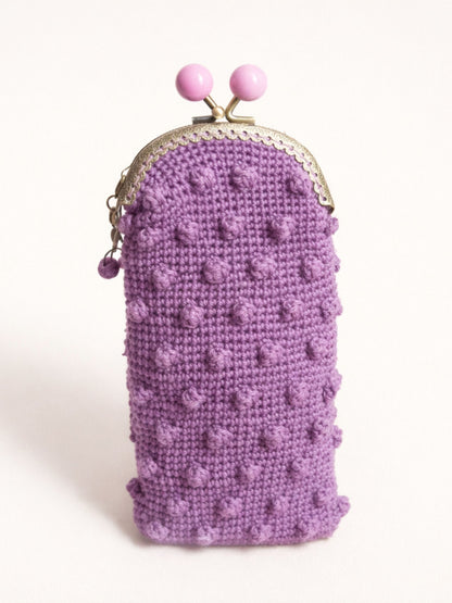 Funda de gafas de crochet PERLA