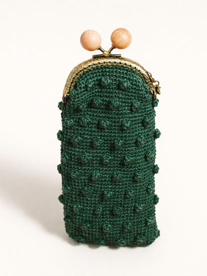 Funda de gafas de crochet PERLA