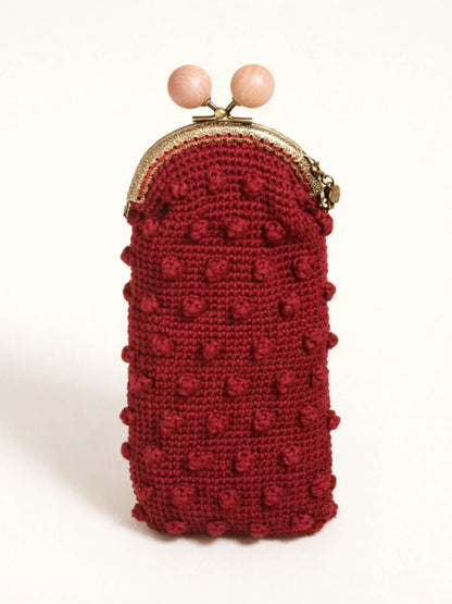 Funda de gafas de crochet PERLA