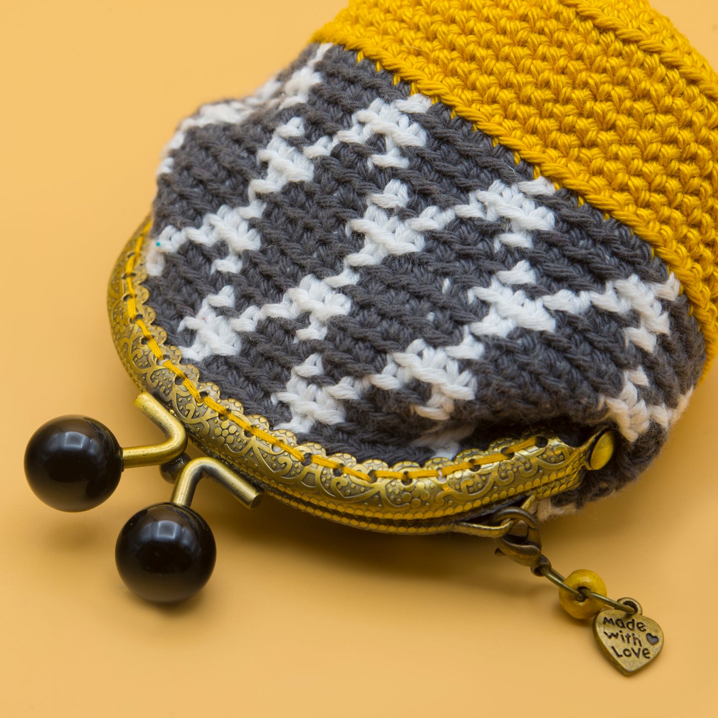 Monedero de crochet DUNA