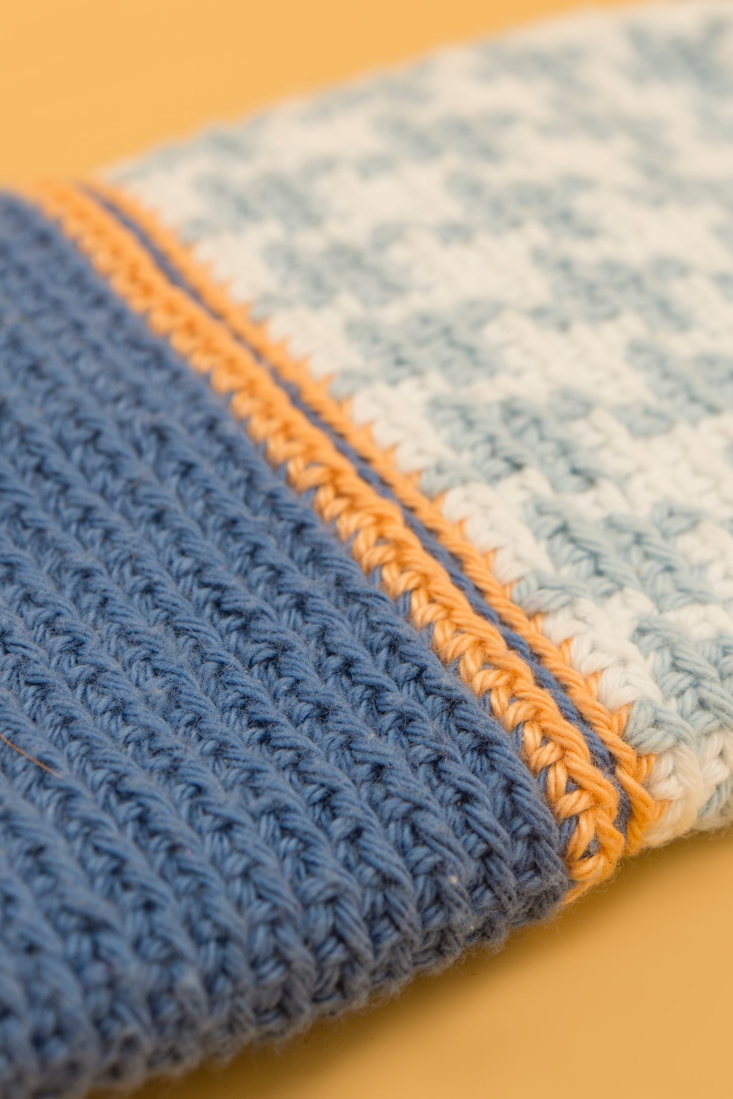 Funda de gafas de crochet NEWBORN.