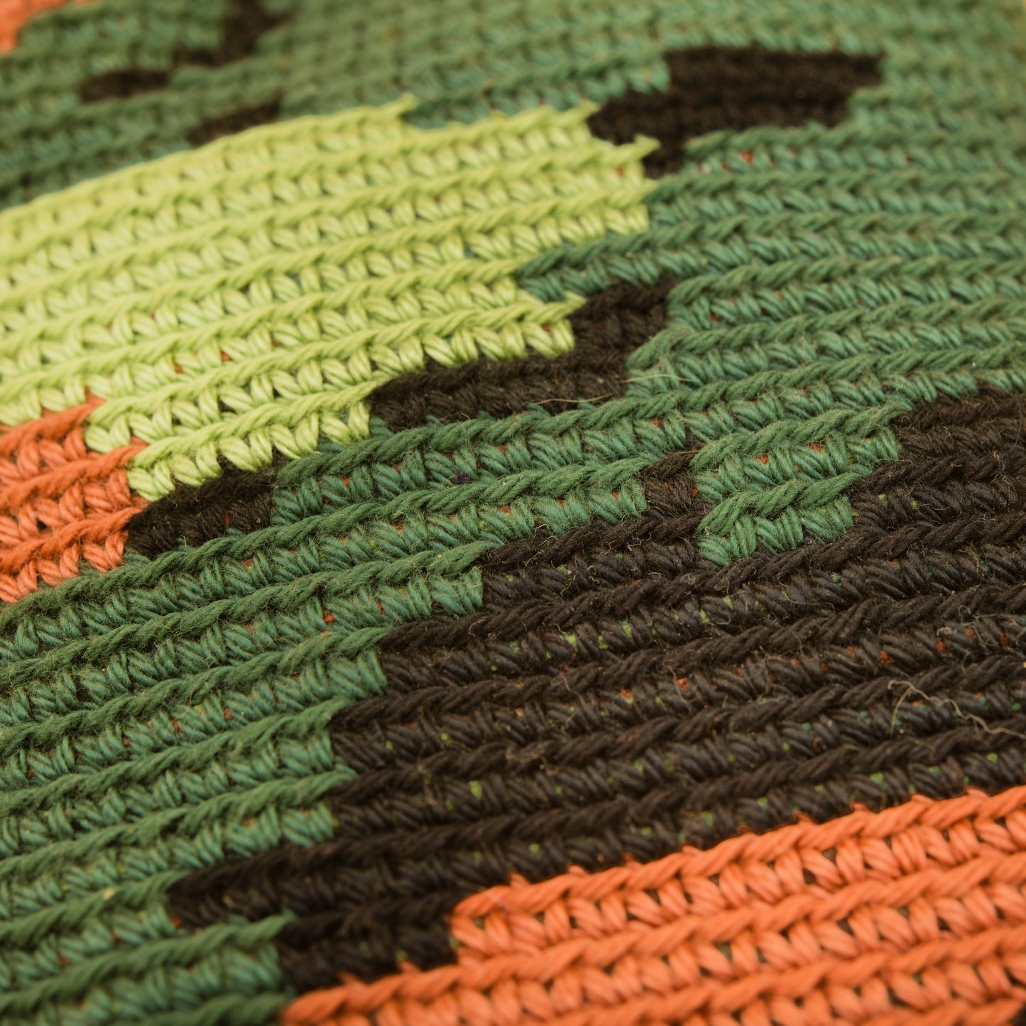 Funda de gafas de crochet CAMUFLAJE