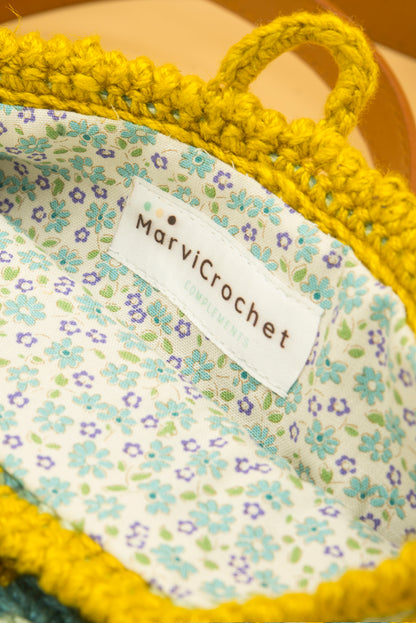 Mini Riñonera de Crochet ONA
