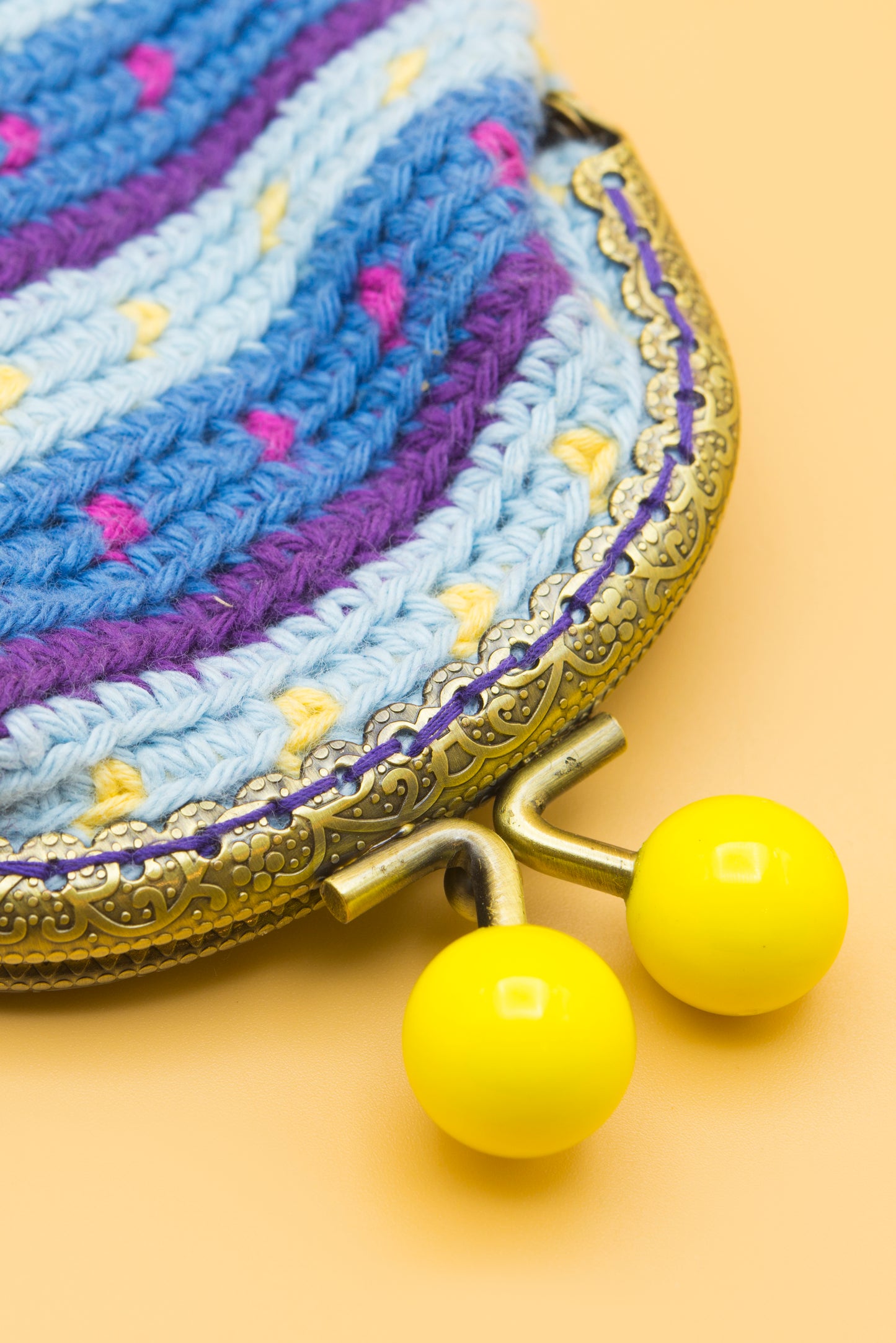 Funda de gafas de crochet OCÉANO