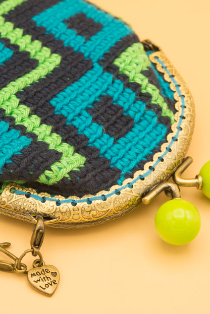 Funda de Gafas de Crochet LABERINTO