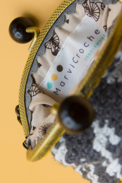 Monedero de crochet DUNA