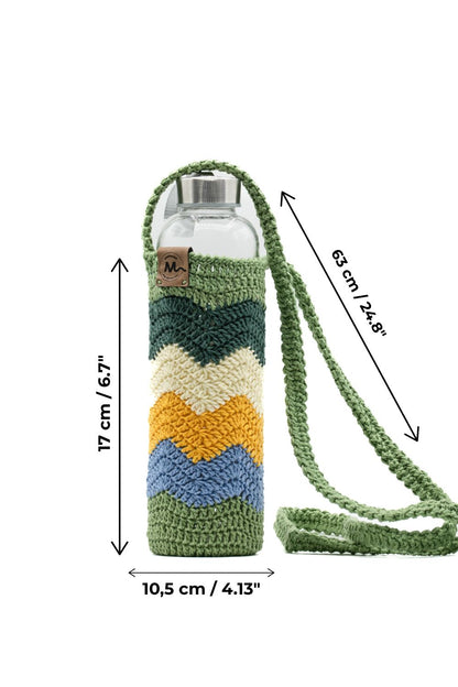 Portabotellas de crochet BREZZA