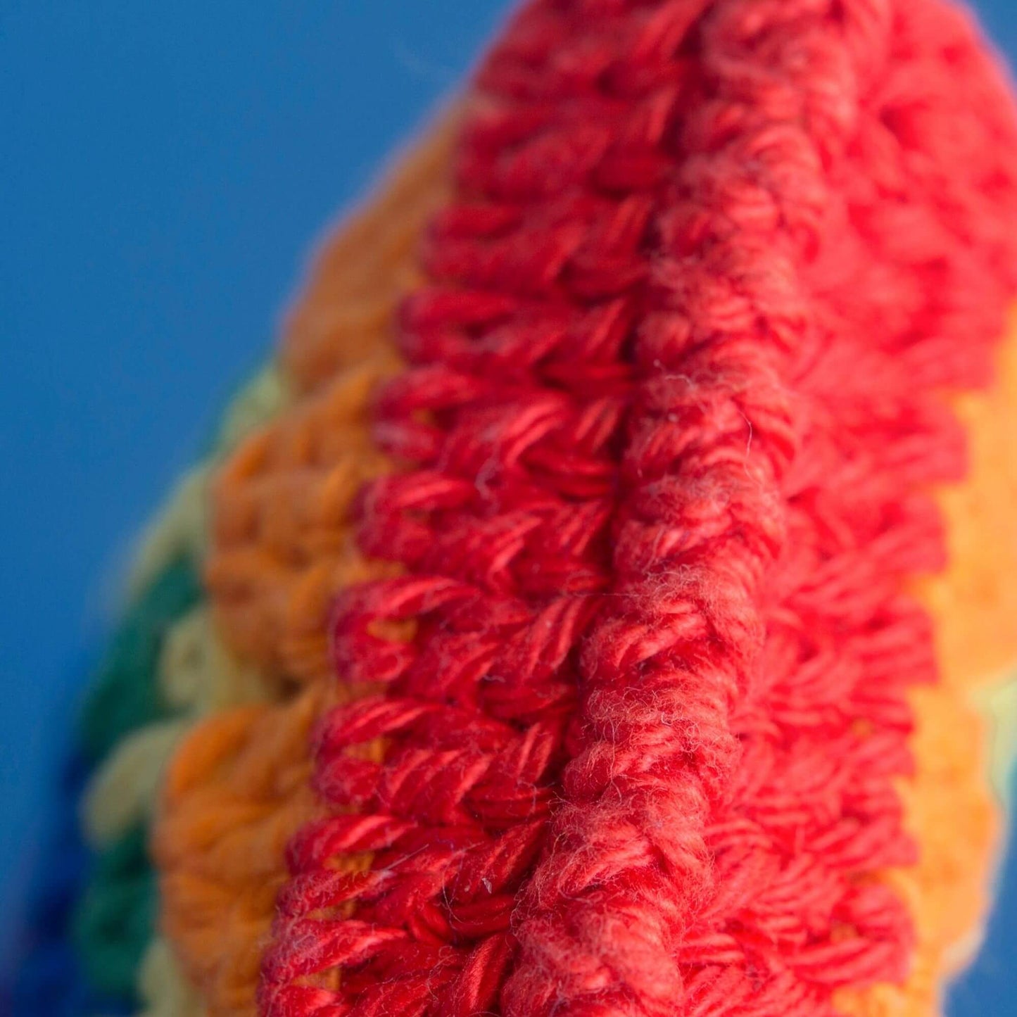 Monedero de crochet ARCOIRIS