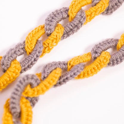 Cadena de gafas de crochet MOD