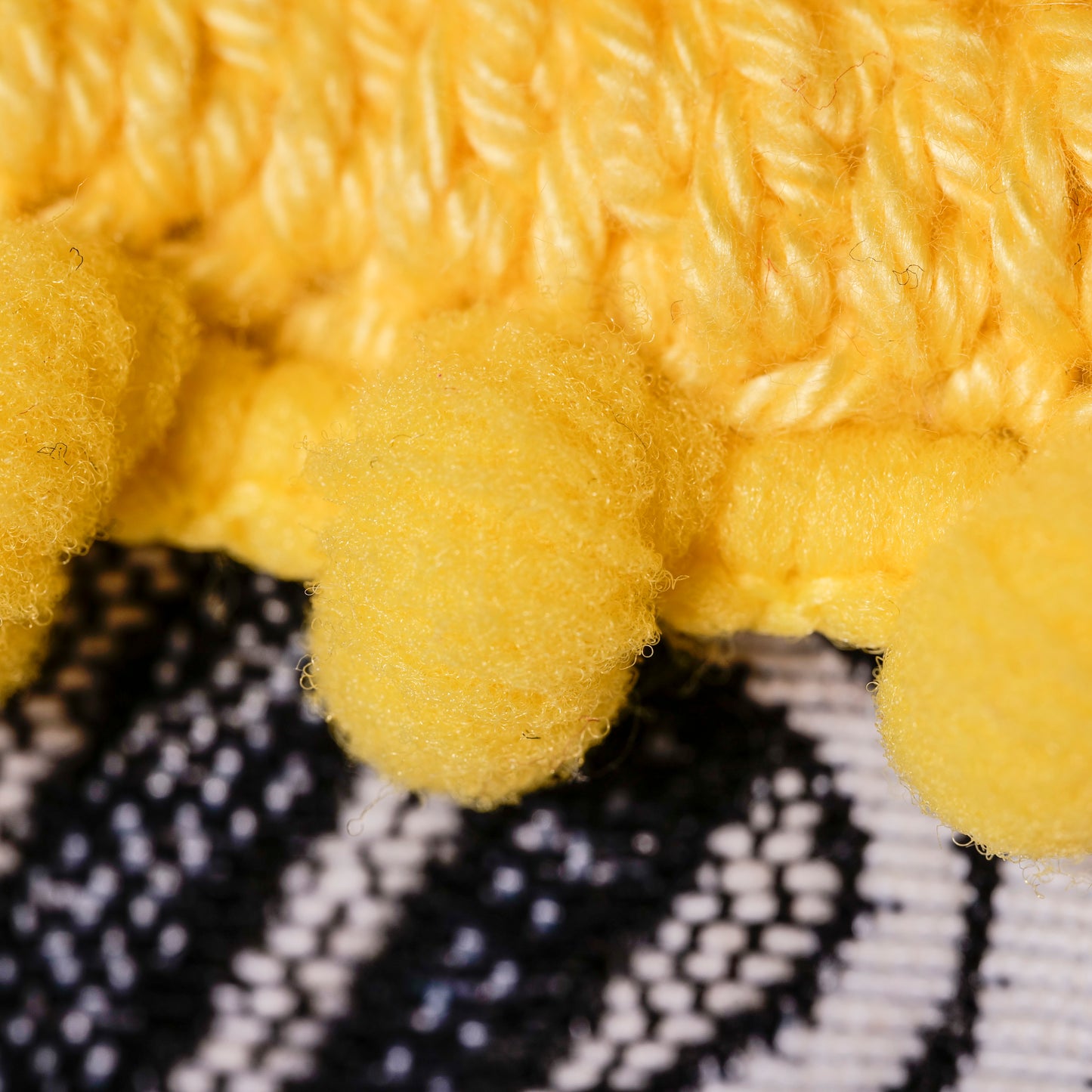 Bolso Tote de Crochet y Tejido Jacquard CUBISTA