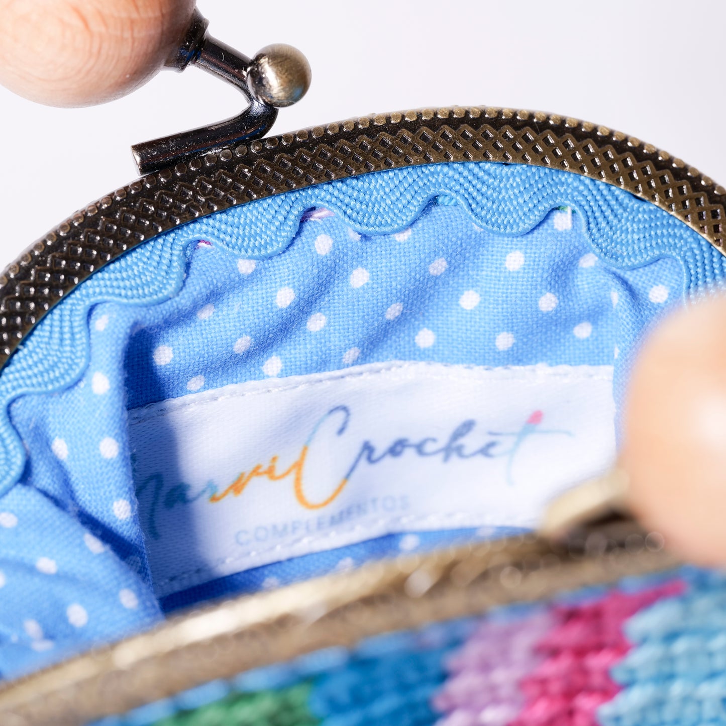 Funda de gafas de crochet IRIS
