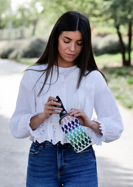 Funda de gafas de crochet CRUXIA