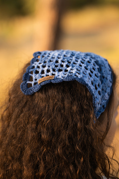 Bandana de crochet ZAFIRA