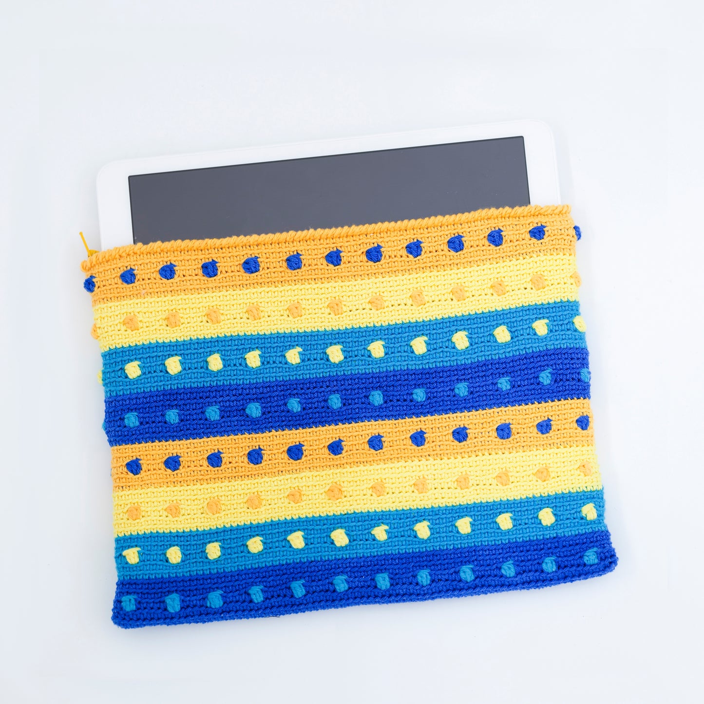 Funda de crochet para tablet GALA | MarviCrochet