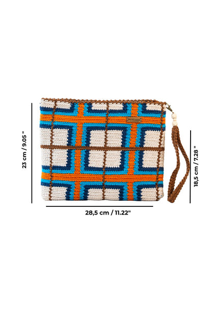 Bolso de mano de crochet ERYN