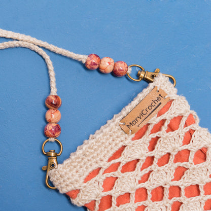 Funda de crochet para móvil ARENA