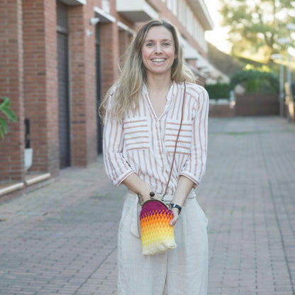 Mini bolso de crochet ÁMBAR