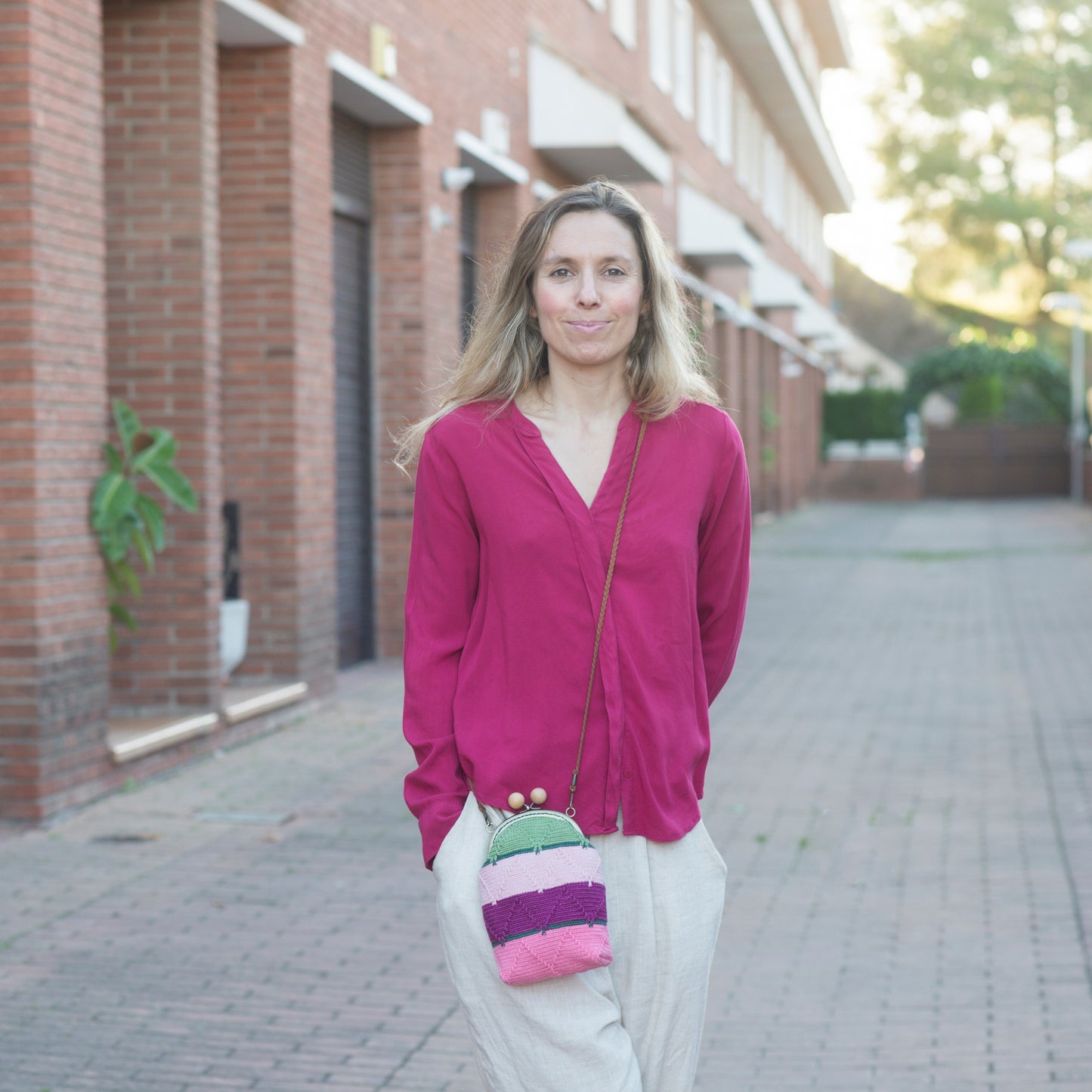 Mini bolso de crochet ALMA