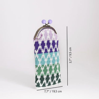 Funda de gafas de crochet CRUXIA