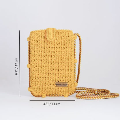 Funda de Crochet para móvil AURORA