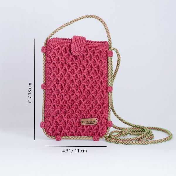 Funda de Crochet para Móvil HELENA