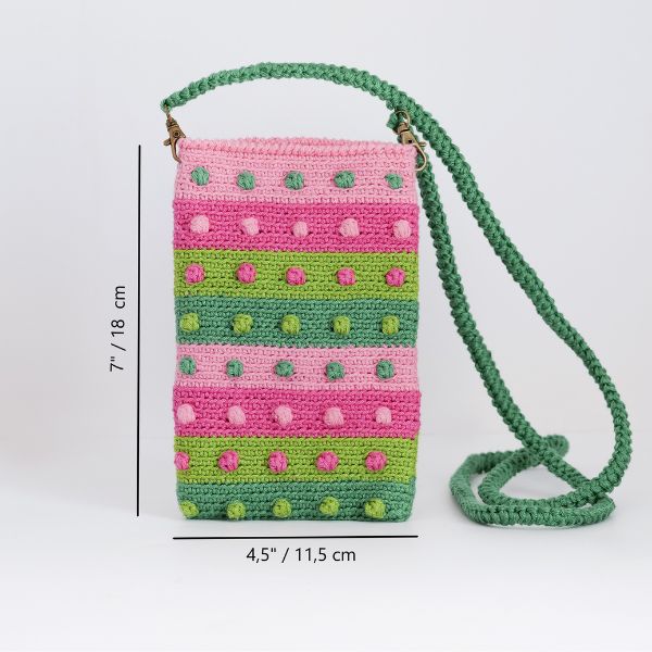Funda de Crochet para Móvil LUCÍA