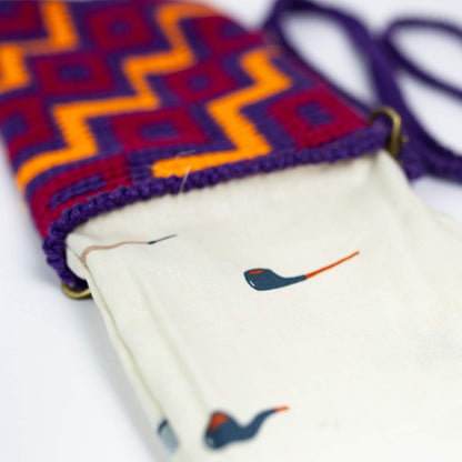 Funda de Crochet para móvil TRAMA