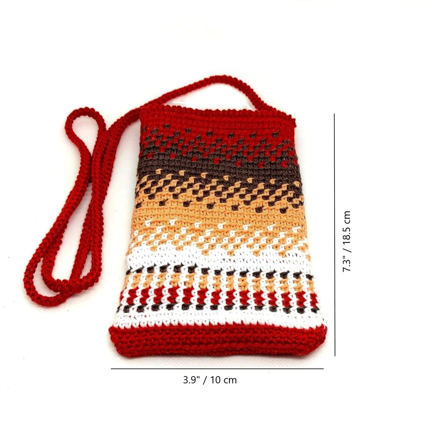 Funda de Crochet para móvil MÓDENA
