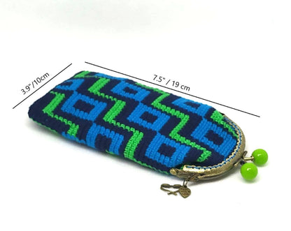 Funda de Gafas de Crochet LABERINTO