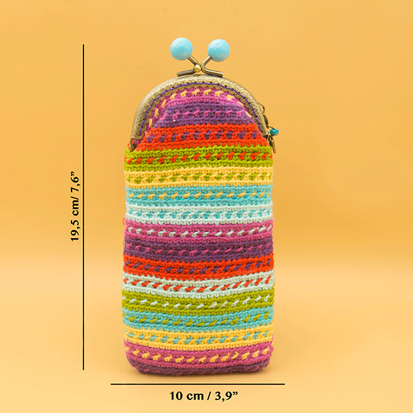 Funda de gafas de crochet VIVIANA