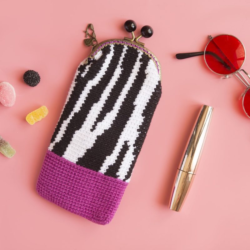 Funda de gafas animal print CEBRA