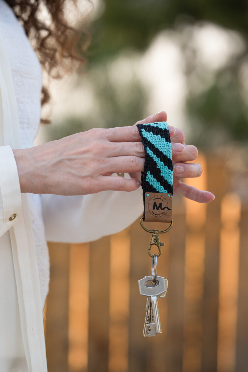 Llavero crochet de pulsera ZINA