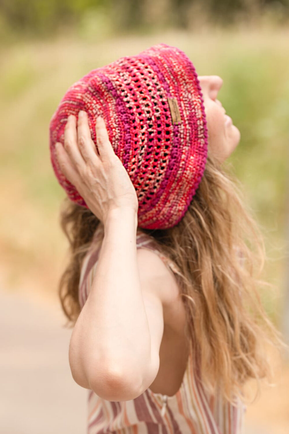 Sombrero de crochet para mujer | Gorro de pescador ZINIA