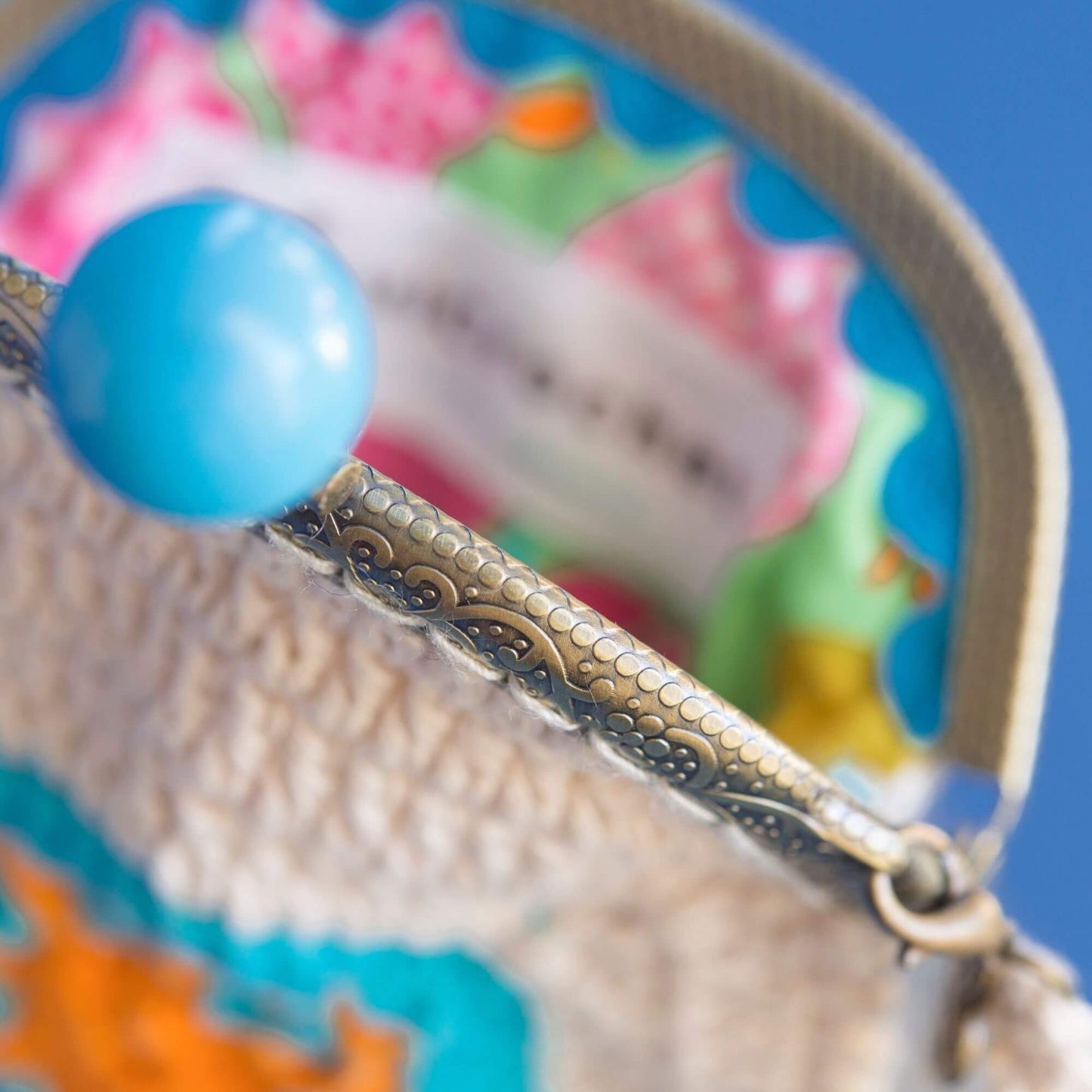 Monedero de crochet MÁLAGA