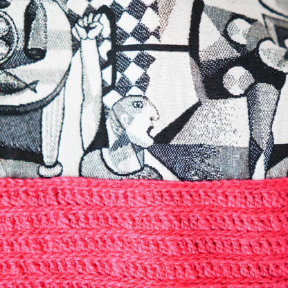 Bolso de Crochet y tejido Jacquard ÉBONY