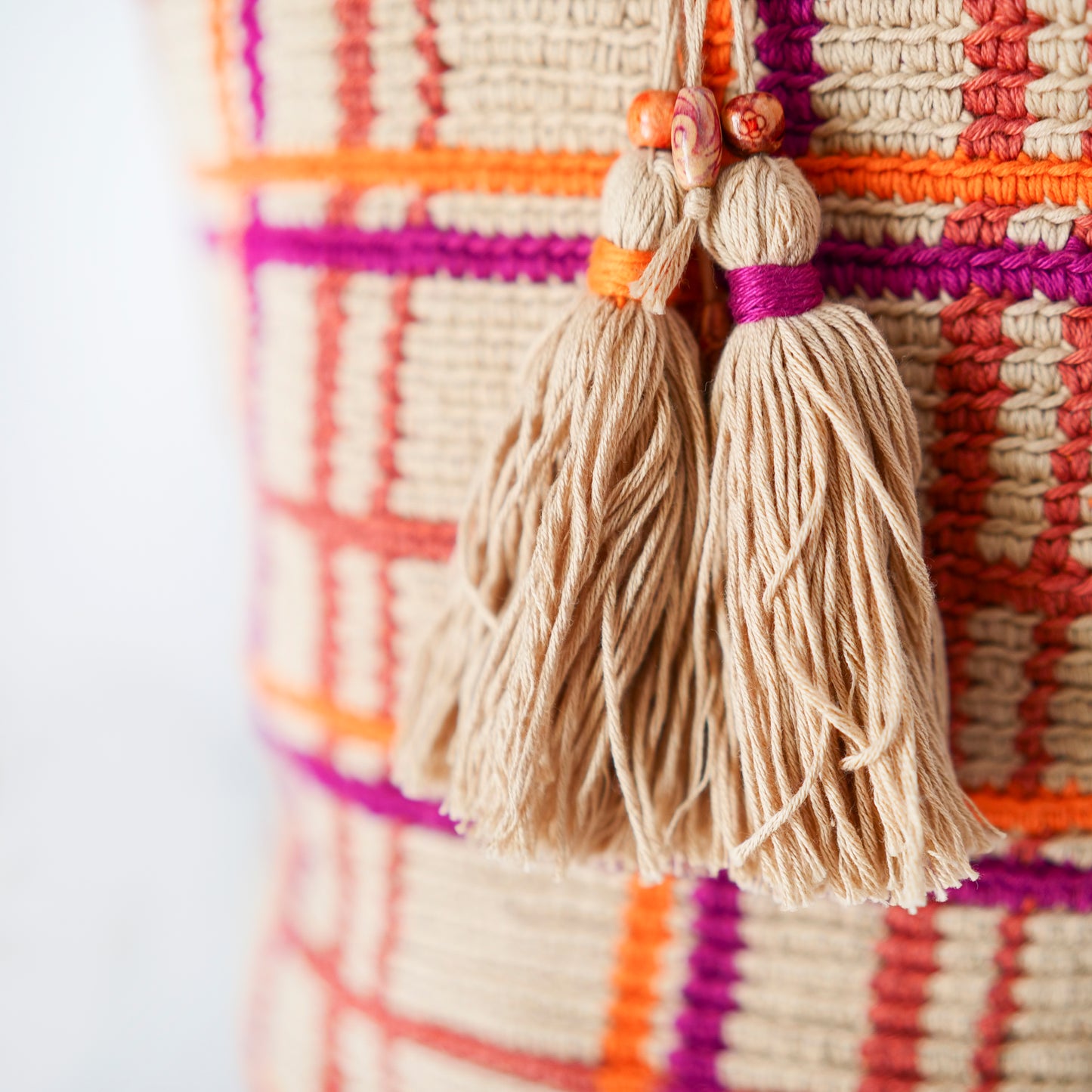Bolso Tote de Crochet CANELA