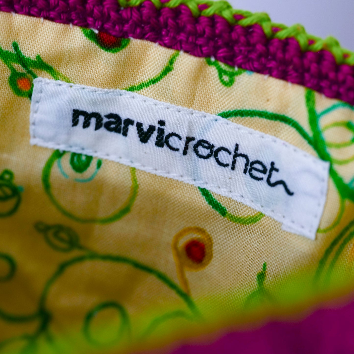Funda de crochet para tablet EVA