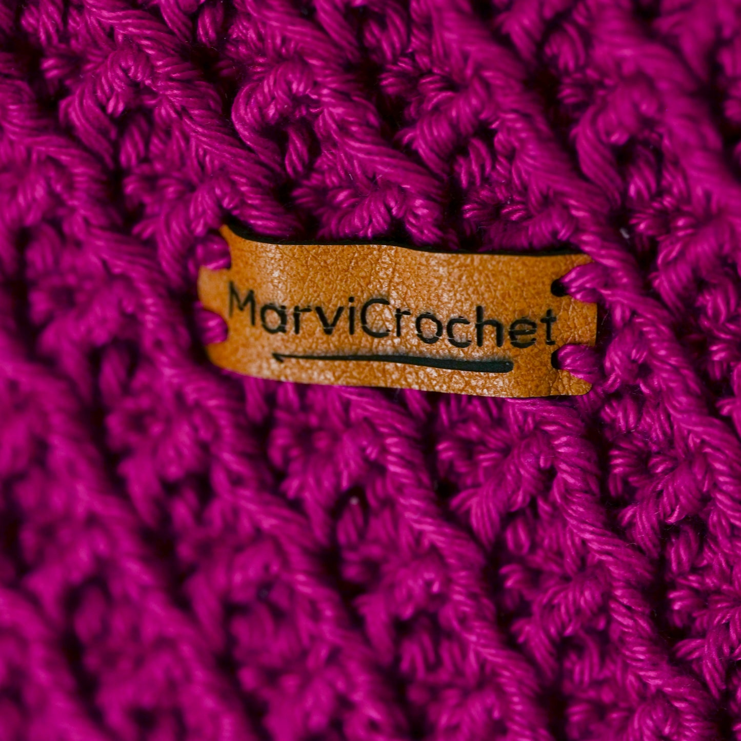 Funda de crochet para tablet EVA