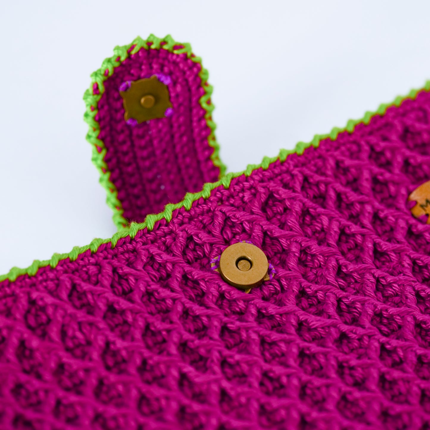 Funda de crochet para tablet EVA
