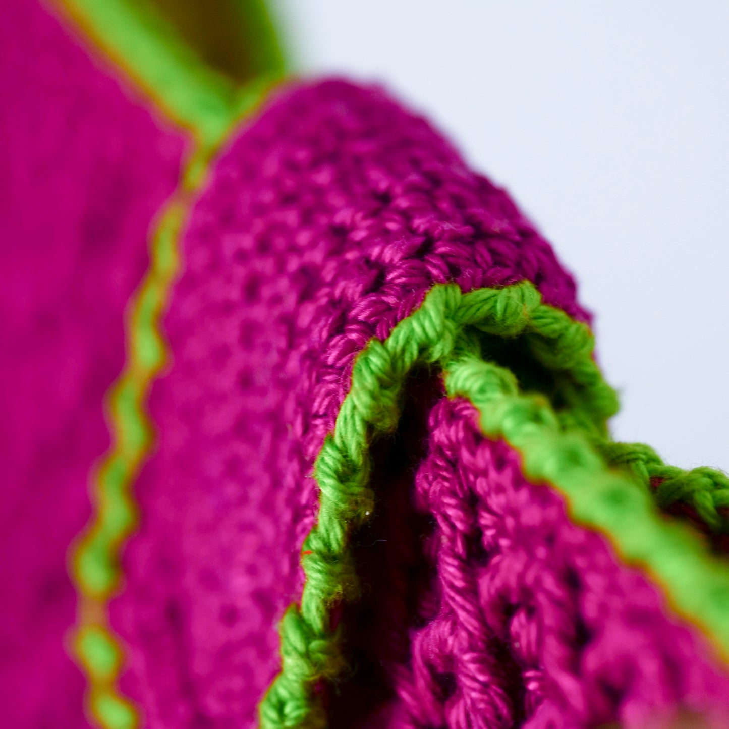 Funda de crochet para tablet EVA